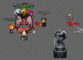 Some of the valiant warriors taking on a dark angel